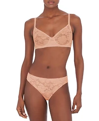 Natori Women's Levitate Unlined Underwire Lace Bra 724320