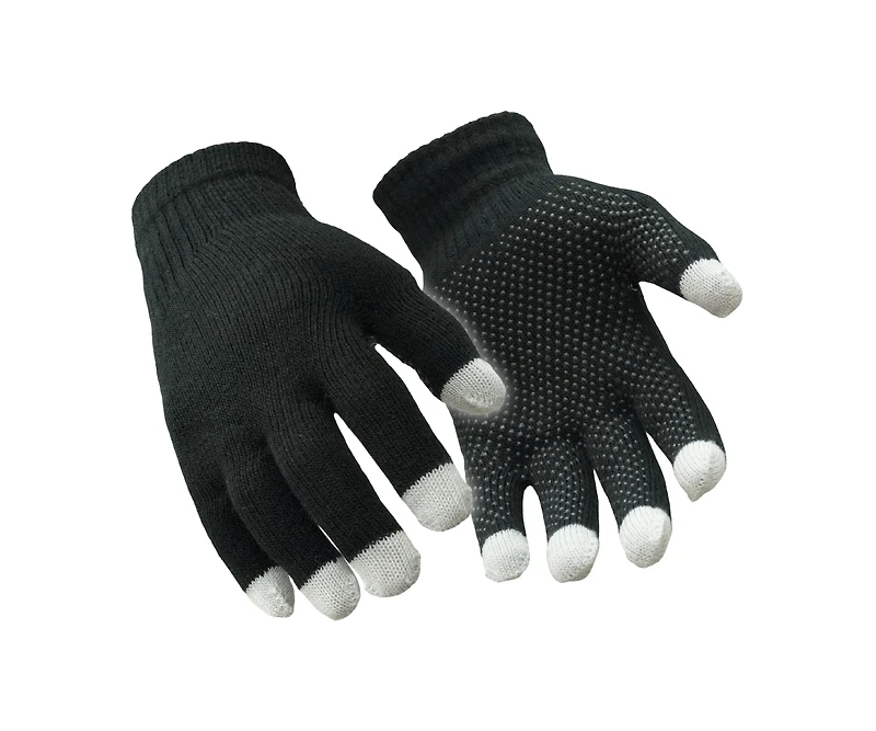 RefrigiWear Men's Touchscreen Gloves - Warm & Durable with Conductive Fingertips