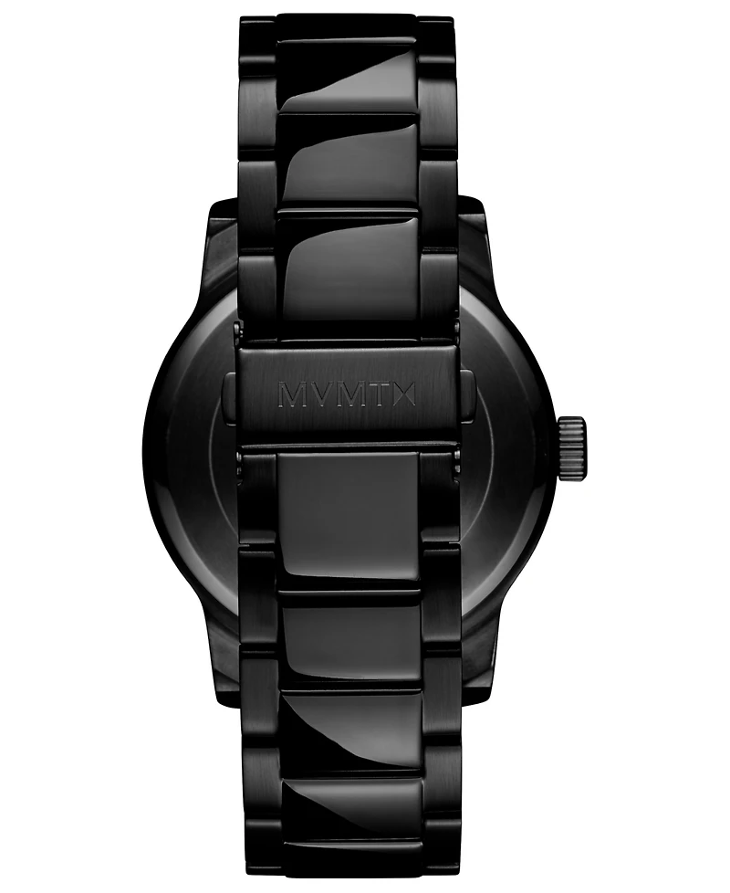Mvmt Men's Classic Ii Black Stainless Steel Bracelet Watch 44mm