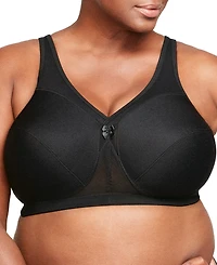Women's Full Figure Plus MagicLift Active Wirefree Support Bra 1005