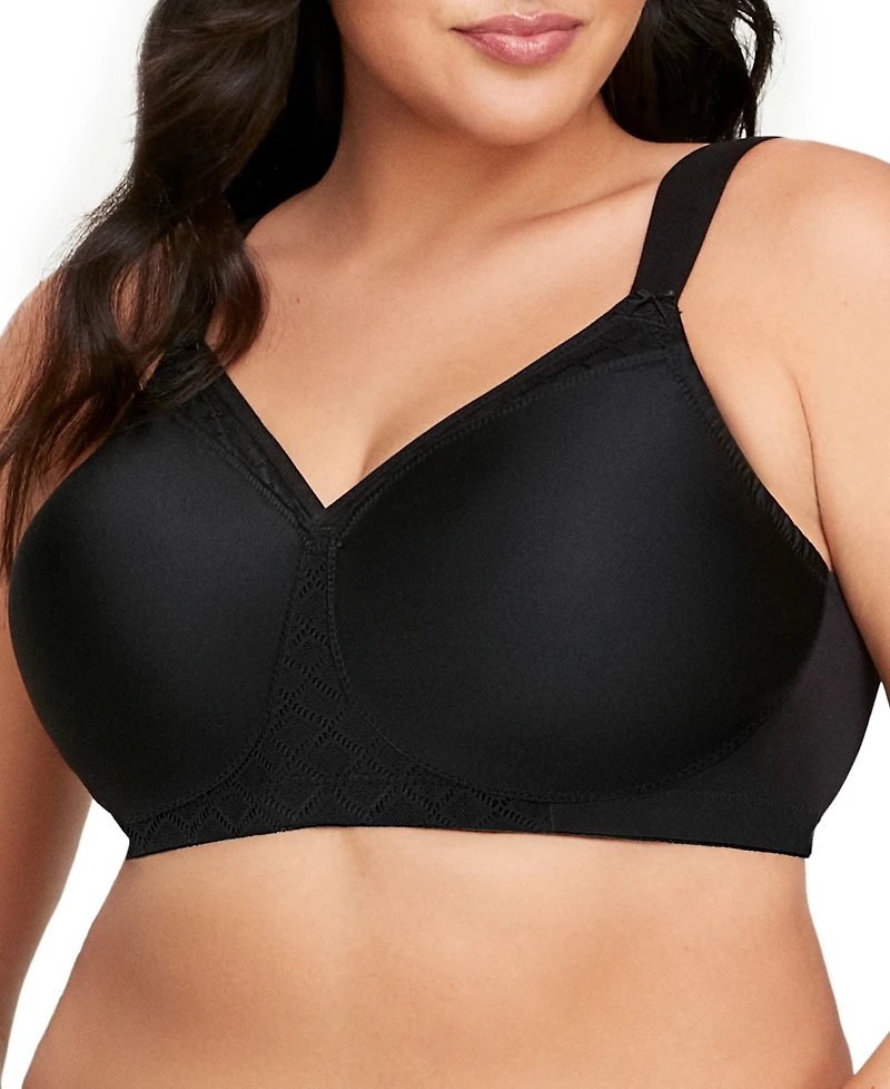 Glamorise Full Figure Plus MagicLift Wirefree T-Shirt Bra 1080