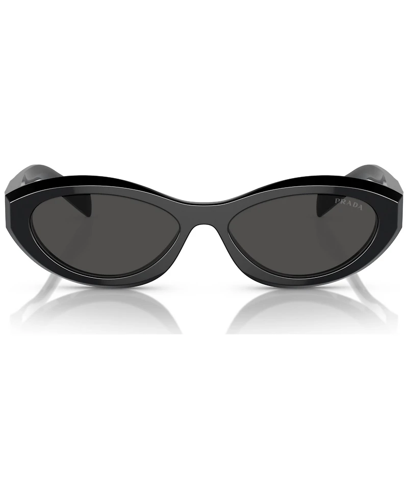 Prada Irregular Low Bridge Women's Sunglasses, Pr 26ZSF