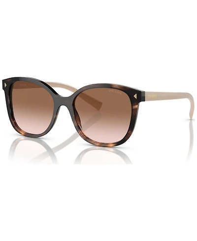 Prada Low Bridge Square Women's Sunglasses, Pr 22ZSF