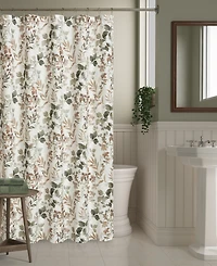 Royal Court Evergreen Shower Curtain, 72" x 72"