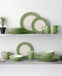 Noritake Colorwave Rim 16-Pc. Dinnerware Set, Service for 4
