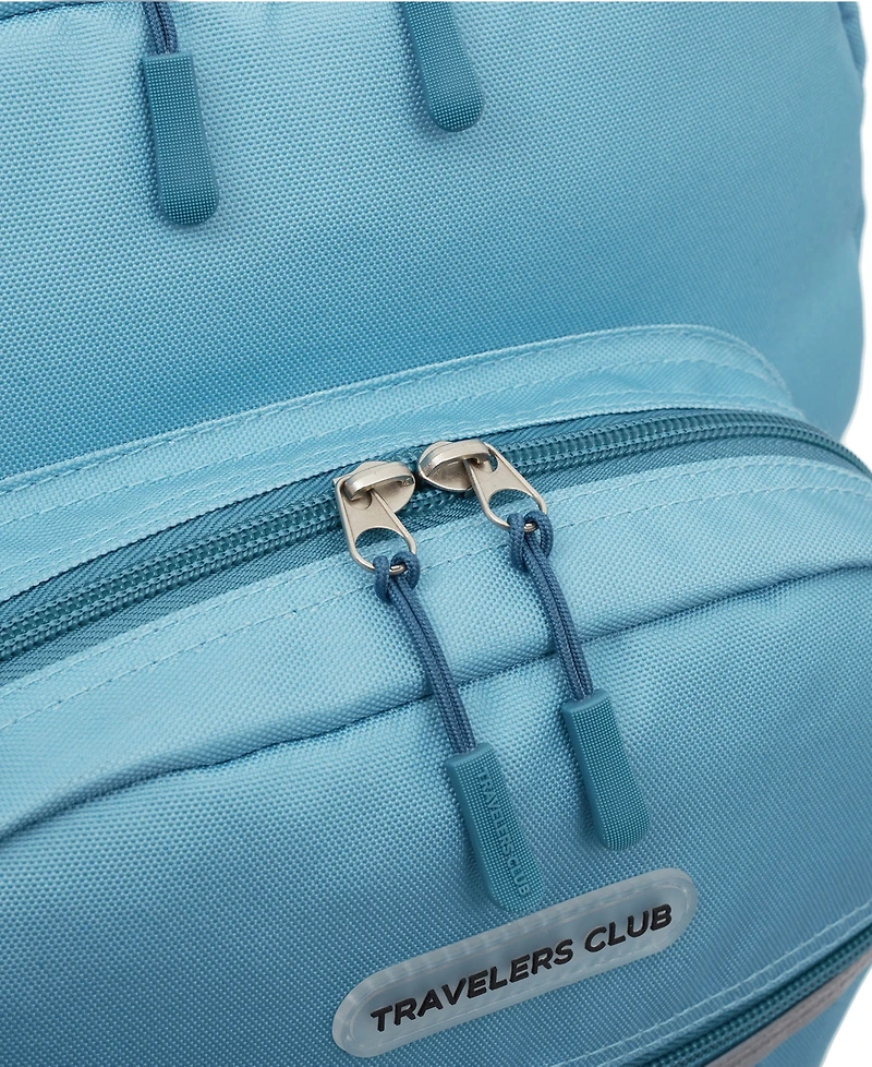 Travelers Club Finley Collection 18" Rolling Backpack