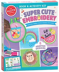 Klutz Super Cute Embroidery Set