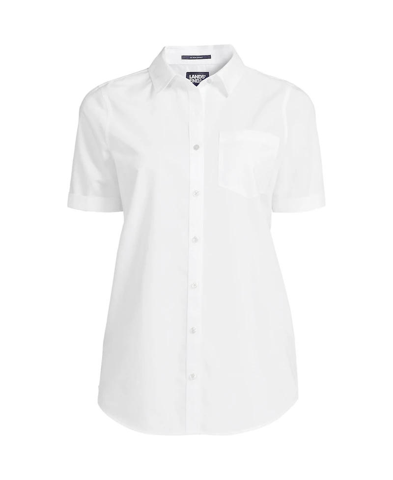 Lands' End Plus Wrinkle Free No Iron Shirt