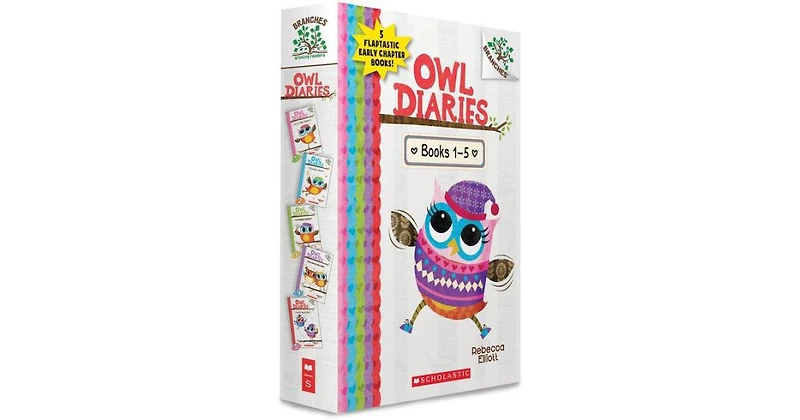Owl Diaries Boxed Set, Books 1-5 by Rebecca Elliott