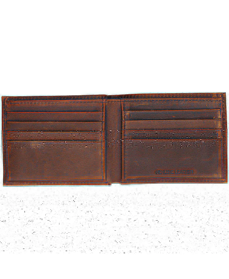 Men's Brown Philadelphia Eagles Bifold Leather Wallet