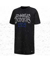 Women's The Wild Collective Black Los Angeles Dodgers T-shirt Dress