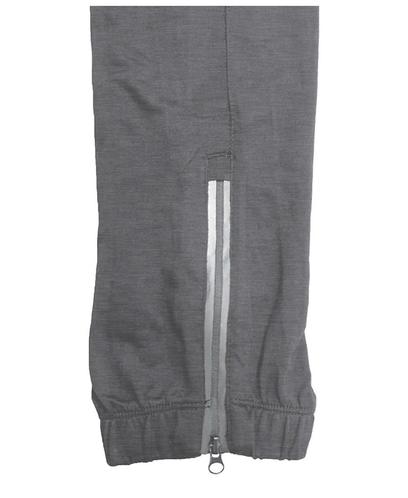 Blue Ice Men's Moisture Wicking Performance Joggers with Reflective Trim Ankle Zippers