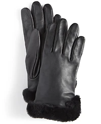 Ugg Women's Tech-Compatible Shearling Leather Gloves