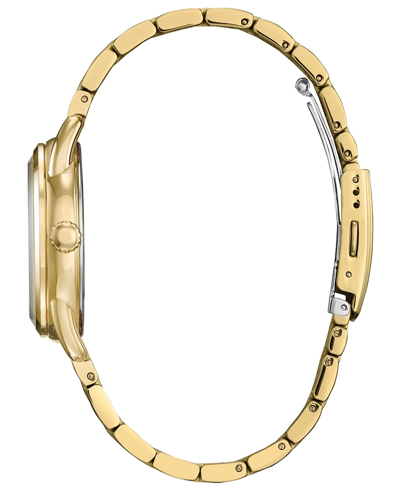 Citizen Eco-Drive Women's Mickey Mouse Gold-Tone Stainless Steel Bracelet Watch 36mm
