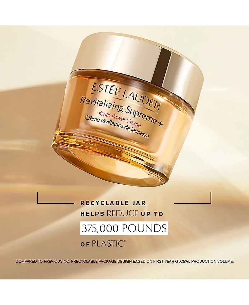 Revitalizing Supreme+ Youth Power Cream Moisturizer with Hyaluronic Acid & Peptides