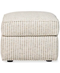 Jalia Fabric Chair Ottoman, Created for Macy's