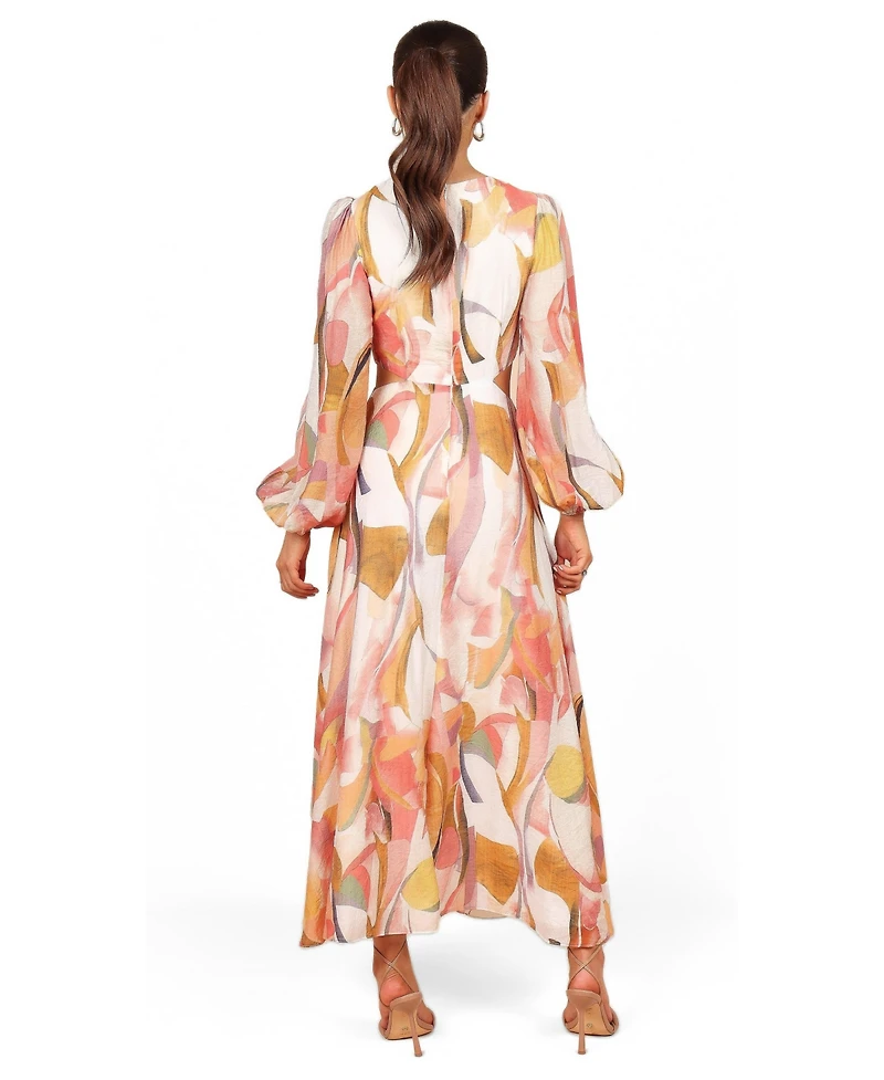 Petal and Pup Women's Laquin Long Sleeve Maxi Dress