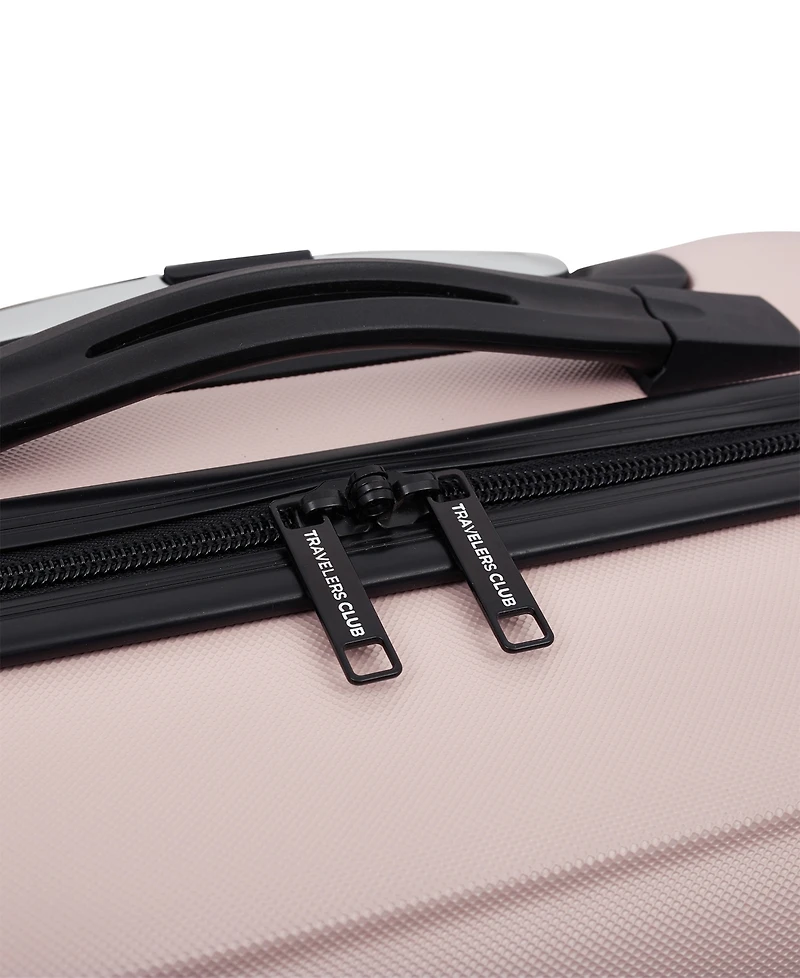 Travelers Club Skyline Collection 20" Rolling Carry-On with 360 Degree 4-Wheel System