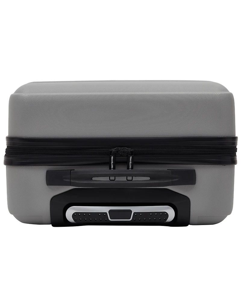 Travelers Club Skyline Collection 20" Rolling Carry-On with 360 Degree 4-Wheel System