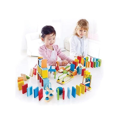 Hape Dynamo Dominoes Construction Set - 107 Pieces