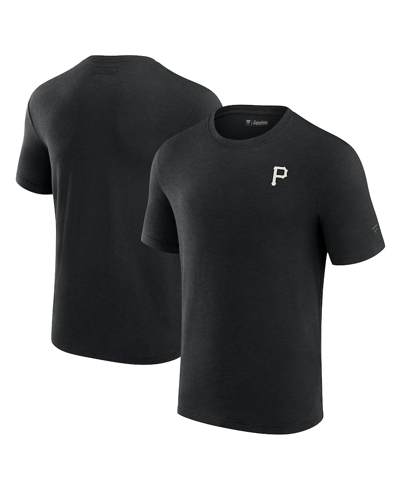 Men's Fanatics Signature Black Pittsburgh Pirates Modal Short Sleeve T-shirt