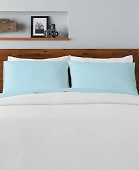 Ella Jayne Percale Cool and Crisp 300 Thread Count 100% Cotton 4-Pc. Sheet Set