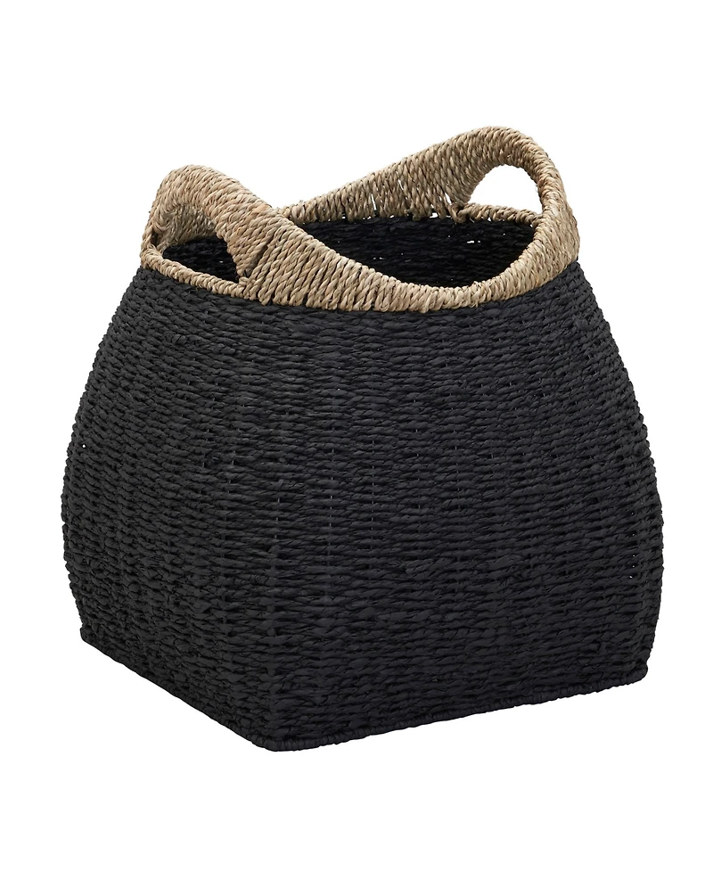 Handle Basket Two Tone Paper