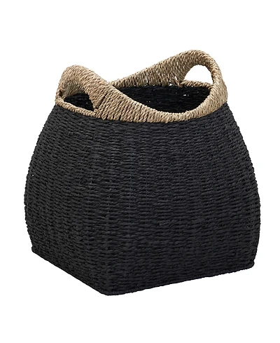 Handle Basket Two Tone Paper