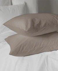 Pillow Guy Classic Cool & Crisp Cotton Percale Pillowcase Pair, King