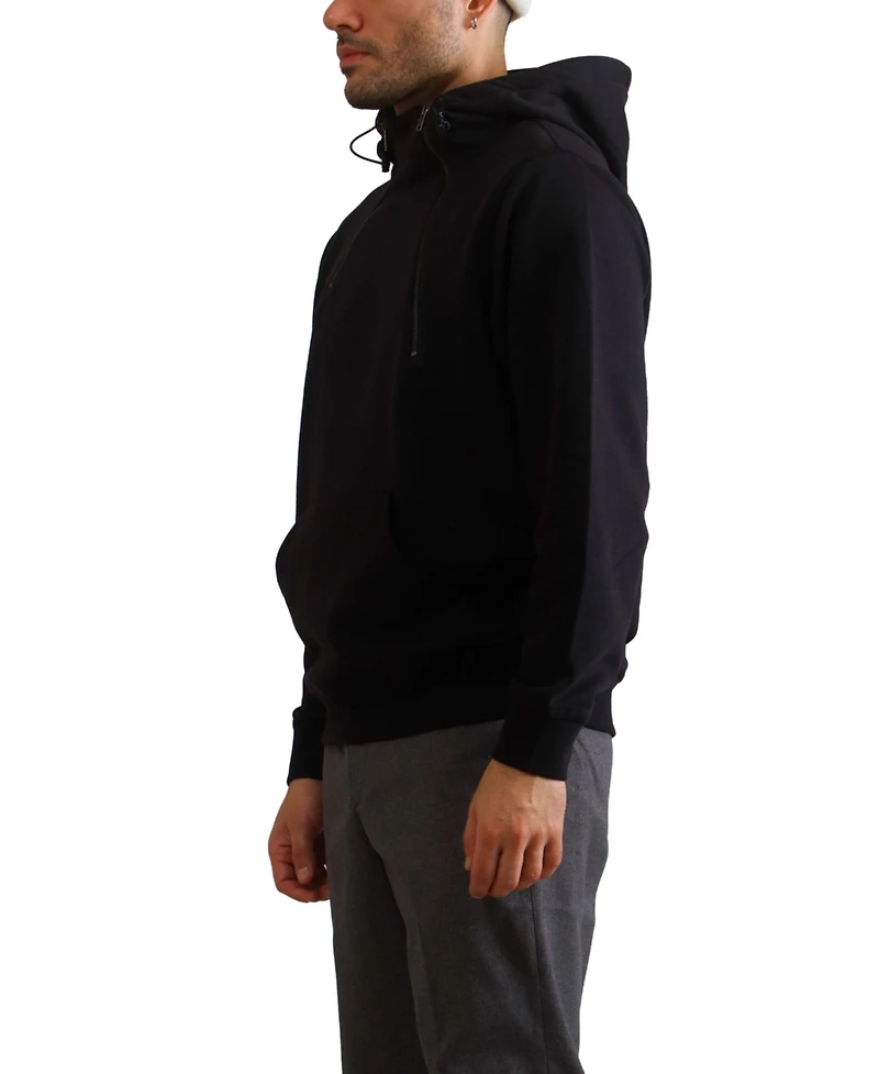 Members Only Men's Taylor Double Zipper Pullover Hoodie
