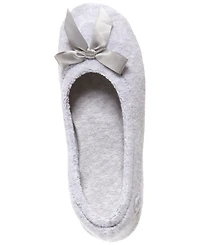 Isotoner Signature Women's Terry Indoor/Outdoor Ballerina Slippers