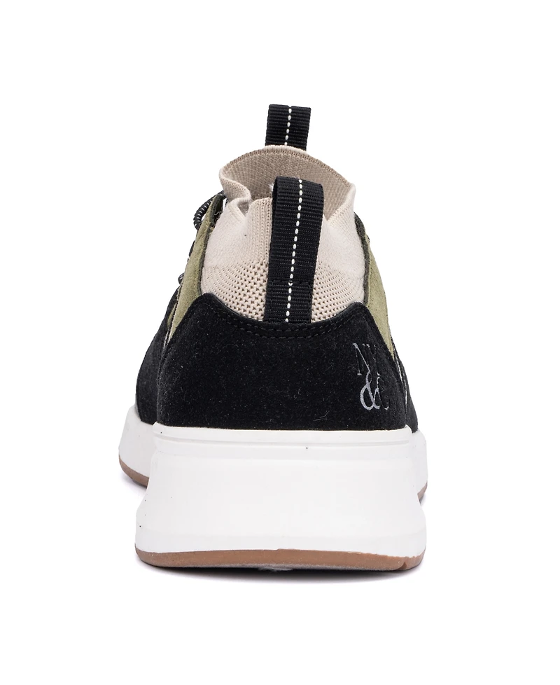 New York & Company Men's Faux Leather Zion Sneakers