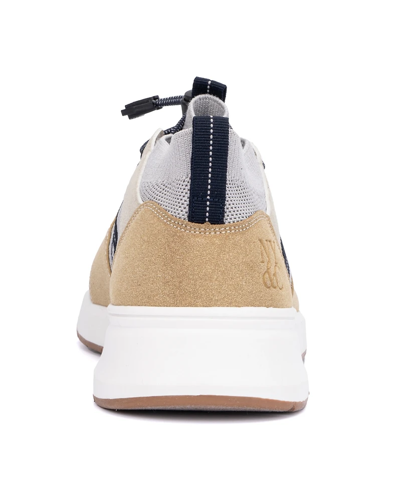 New York & Company Men's Faux Leather Zion Sneakers