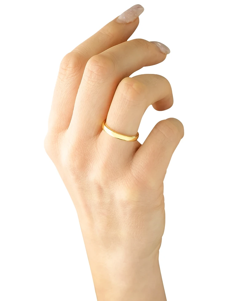 Audrey by Aurate Rounded Band in Gold Vermeil, Created for Macy's