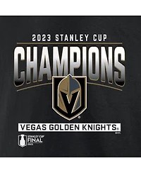 Men's Fanatics Black Vegas Golden Knights 2023 Stanley Cup Champions Signature Roster T-shirt