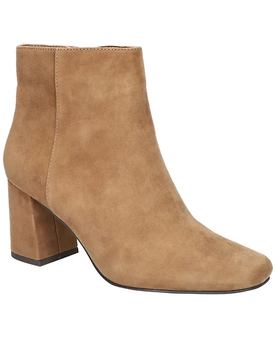 Bella Vita Women's Square Toe Ankle Boots