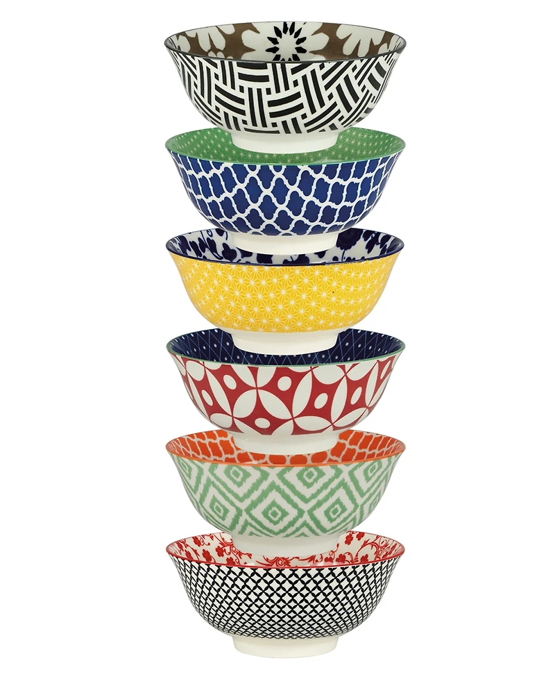 Certified International Soho Set of 6 Bowls