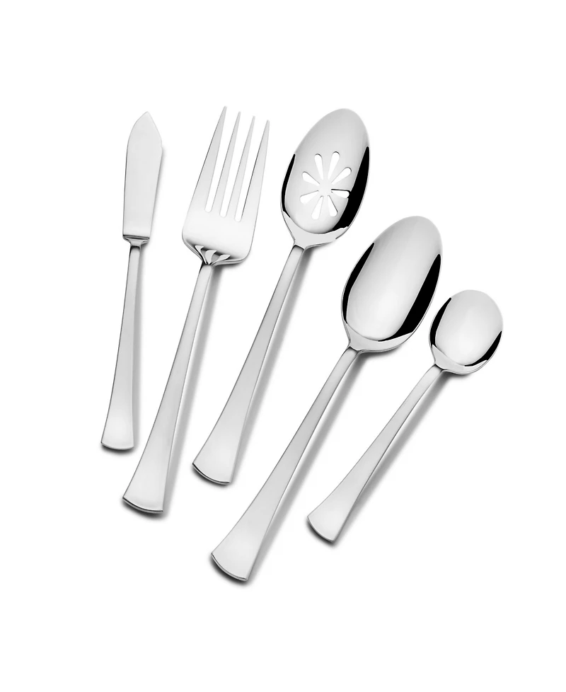 International Silver Fulton Satin 18.0 Stainless Steel 51 Piece Flatware Set, Service For 8