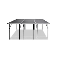 vidaXL Pasting Tables 3 pcs Foldable
