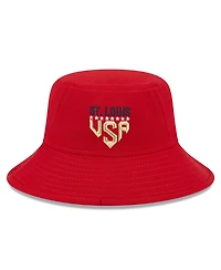 Men's New Era Red St. Louis Cardinals 2023 Fourth of July Bucket Hat