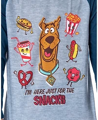 Scooby-Doo Boys Scooby Doo Just Here For the Snacks T-Shirt And Pants Pajama Set