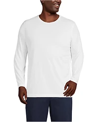 Lands' End Big & Tall Long Sleeve Supima Tee