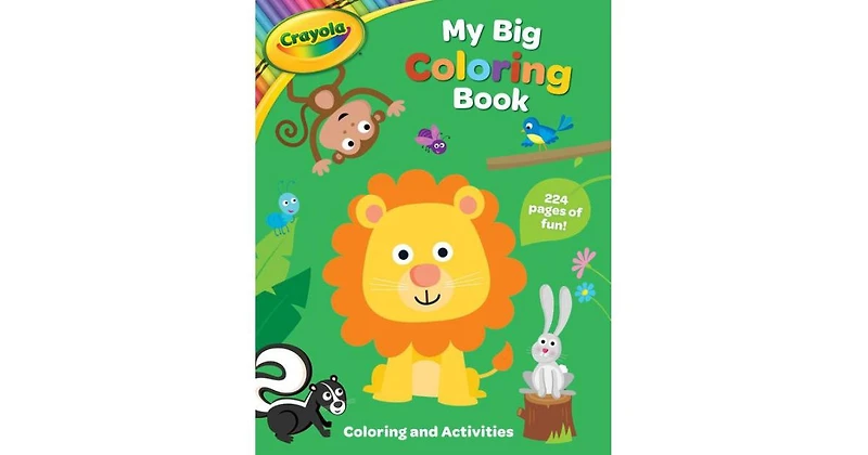 Crayola My Big Coloring Book by BuzzPop