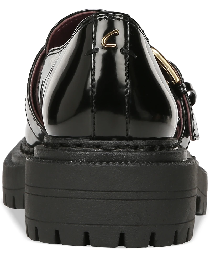 Circus Ny by Sam Edelman Women's Evan Buckle Lug Sole Loafer Flats