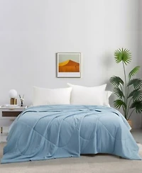 Unikome Waffle Year Ultra Soft Round Reversible Cooling Blankets