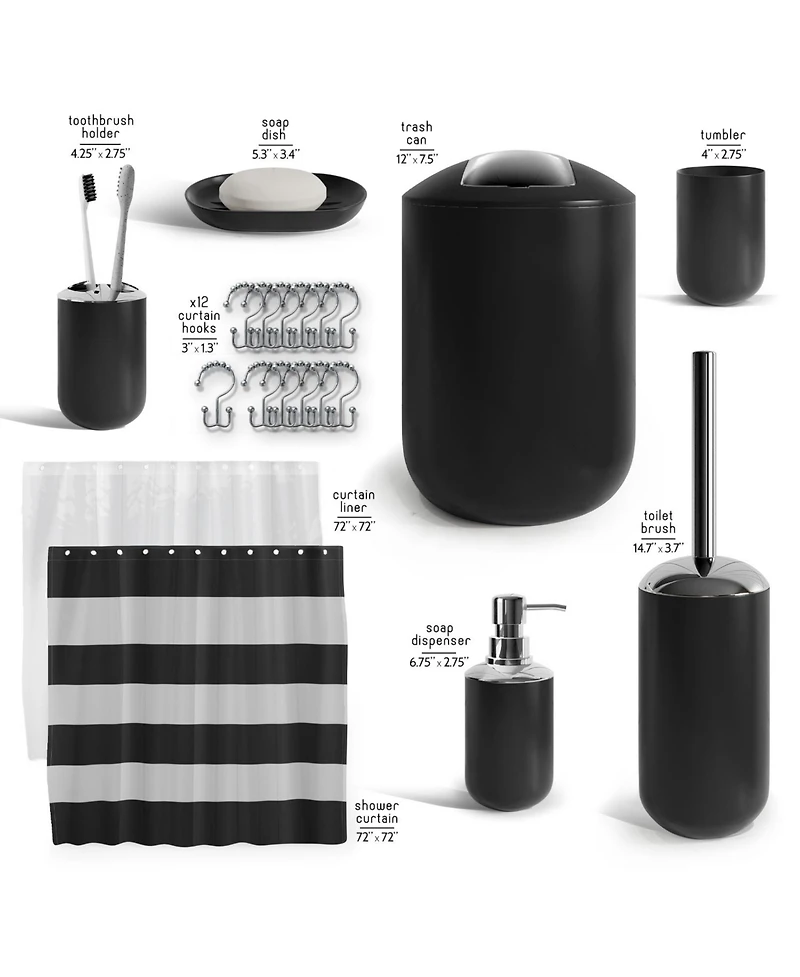 9 Piece Complete Bathroom Set