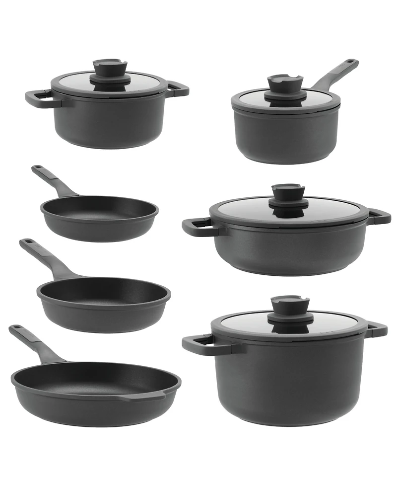 BergHOFF Leo Stone Cast Aluminum 11 Piece Non-Stick Cookware Set