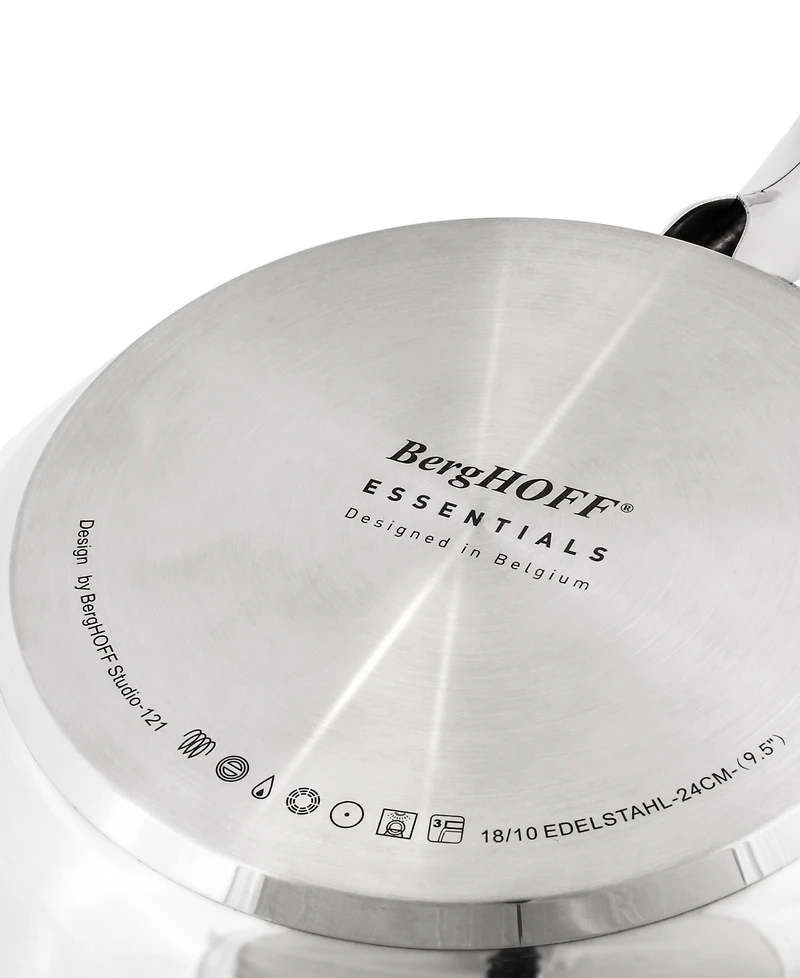 BergHOFF Belly Shape 18/10 Stainless Steel 9.5" Fry Pan