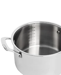 BergHOFF Professional Tri-Ply 18/10 Stainless Steel 8" Stockpot with Ss Lid, 4qt.