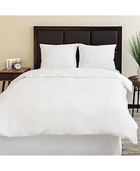Superity Linen 100% Premium White Cotton Duvet Covee 200 Thread Count